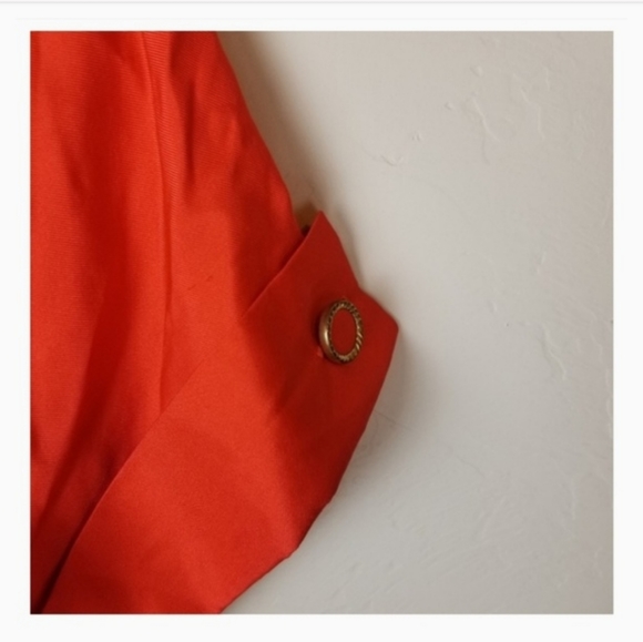 Juicy Couture Silk Top Orange - Picture 5 of 7